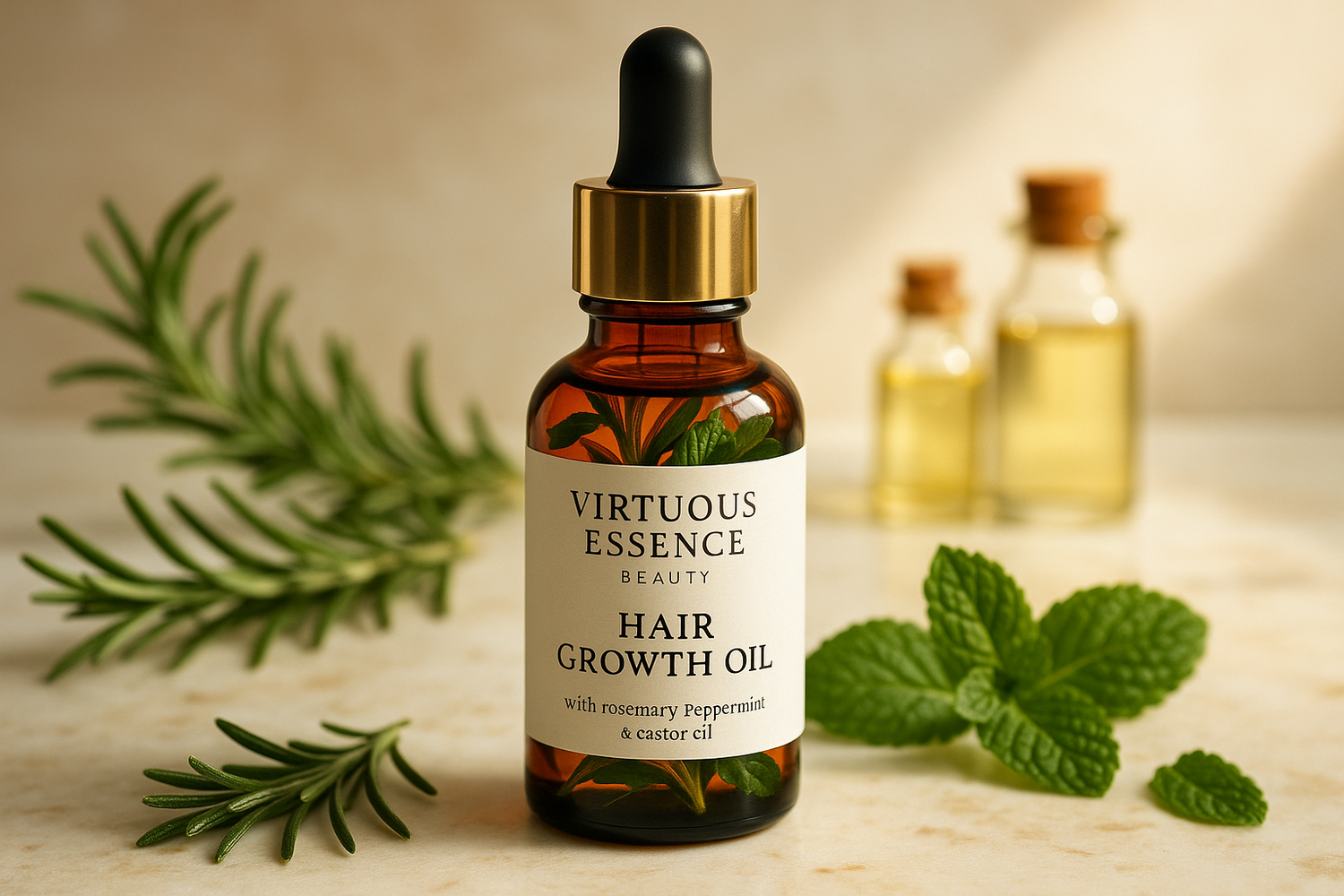 🌿 Crowned in Glory Hair Growth Oil